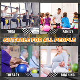 ElwynnLane 9 Inch Exercise Pilates Ball Mini Exercise Barre Ball for Yoga,Stability Exercise Training Gym Anti Burst and Slip Resistant Balls Physical Therapy Improves Balance ElwynnLane