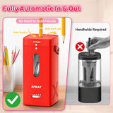 AFMAT Electric Pencil Sharpener for Classroom, Automatic Pencil Sharpener