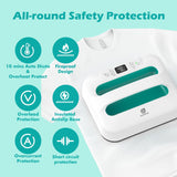 Heat Press Machine 12" x 10" Portable & Easy Heat Press for T-Shirts, Pillows