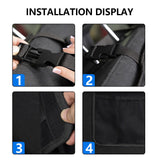 Mandark Car Trunk Organizer, Super Capacity Vehicle Hanging Backseat Cargo Storage Bag with Robust Elastic Net, Mandark