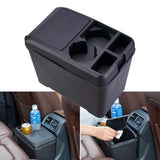 Car Trash Can Bin Waste Container Multi-Function Storage Box