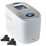 Davivy Bread Maker Machine with 2 Dough Kneading Paddles,15-in-1 Automatic Large Capacity Bread Machine Nonstick Bowl For Bread, Jam& Yogurt, 3 Loaf Sizes and 3 Crust Settings