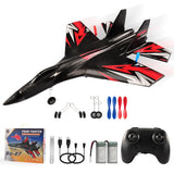 Fremego SU27 RC Plane, 2.4GHZ RC Airplane Ready to Fly Remote Control Airplane W/ 2 Batteries & 6-axis Gyro Stabilizer, 2CH RTF Hobby RC Glider for Beginners Kids Boys Girls Adults