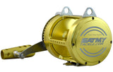 EatMyTackle 50 Wide 2 Speed Fishing Reel with 160-200 Pound Tournament Rod