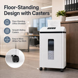 Trishintage Commercial Paper Shredder P7 Micro-Cut High Security 7 Sheets