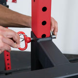 Titan Fitness T-3 Series Y-Dip Bar, Rack Mounted Dip Attachment, 500 LB Capacity, Fits 2 x 3 Tubular Steel Titan Fitness