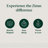 Zinus 12 Inch Full Cool Support Hybrid Mattress, Medium Firm Feel