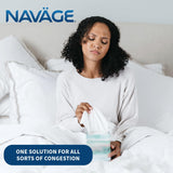 Travel Bundle Nasal Irrigation System - Saline Nasal Rinse Kit Navage