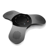 Bluetooth Conference Speaker with Microphone & Premium 360° Voice Pickup, USB-C Speakerphone Home Office Svemei