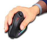 Karlak Vertical Ergonomic Mouse Wireless Vertical Mouse (Black)
