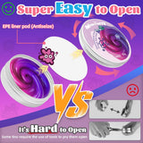 WATERELF Play Putty Slime for Kids, Fidget Sensory Artistic Therapy Putty Toys for Boys Girls Adults, Stress Relief Non-Sticky, 3.11 Inch 3.2 Oz – Purple-Pink