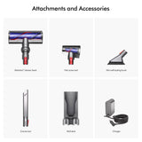 Dyson V8 Plus Cordless Vacuum, Cleans Hard Floors and Carpets, Detangles, Converts to Handheld, 115AW, 2 Power Modes, Up to 40 Minutes¹