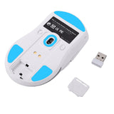 Luocute Wireless Gaming Mouse with Sensor Triple Mode (White)