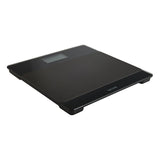 Taylor Glass Digital Bathroom Scale with Sure-Foot Slip Resistant Mat