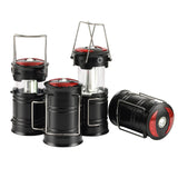 4 Pack Camping Lanterns Rechargeable and Battery Powered, Dual Power Source and 4 Mode Lantern Flashlight Lichamp