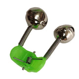 DLOULP Fishing Rod Bites Baits Indicators Alarm Double Alert Bells Accessories Tool Rod Twin Fishing Rod Bells