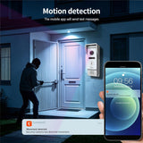4-Wire Smart Video Doorbell Multi-Apartment Access Control System