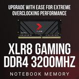 32GB (2x16GB) DDR4 DRAM 3200MHz (PC4-25600) CL20 1.2V Dual Channel Overclocked Notebook/Laptop (SODIMM) Computer Memory Kit