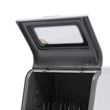 110V 800W Portable Dishwasher, Compact Dish Washing Machine Automatic Mini Dish Washing Machine Countertop Water Tank Dishwasher with 3 Washing Programs 360° Rotating Spray for House Dorm Apartment