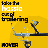 Novawinch Mini Mover 3 Plus Trailer Jockey Wheel, 12v Electric, Moves 6000 lbs Rolling Weight (Mini Mover 3 Plus)