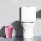 Lysam Bathroom Trash Can 3 Pack, 1.8 Gallon Small Trash Can with Trash Bags