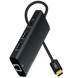 USB C Laptop Docking Station Dual HDMI Monitor 10in1 Dongle Type-C Hub Dock