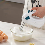 Egg Beater Hand Mixer Electric, Kitchen Mixer Electric Home Baking High Power Handheld Automatic Egg Beater for Blending Cooking Baking Whisk