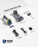 Eyoyo Handheld 1D 2D QR Bluetooth Wireless Barcode Scanner with Screen