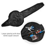 doorslay Fishing Rod Bag, 63 Inch Fishing Rod and Reel Protective Case, Portable Folding Fishing Pole Case, Fishing Tackle Storage Bags Carry Organizer Outdoor Waterproof for Fishing