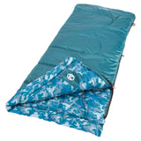 Coleman Kids 45°F Sleeping Bag for Children up to 5ft 5in Tall, Lightweight & Warm Sleep Sack for Indoor/Outdoor Use, Machine Washable