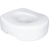 Toilet Seat Riser - Adds 5.5 Inch of Toilet Height - Raised Toilet Seat with 300 Pound Carex