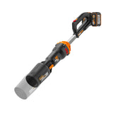 WORX Nitro Cordless Leaf Blower, Electric Blower with 620 CFM & 165 MPH, Blowers for Lawn Care with 2 × 4.0 Ah Batteries & Charger Included, WG585