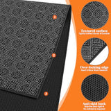 KMAT Office Chair Mat, 36x48in Heavy Duty Hardwood/Tile Floor Protector, Black