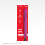 REVLON Ceramic Tourmaline 1" Flat Iron - Hair Straightener Evenly Distributes Heat for Less Damage, 5 Preset Temperatures for All Hair Types