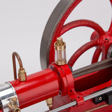 MechPuConToy Metal Engine Model Kit That Works, Stationary Horizontal Four-Stroke Water-Cooling Engine Model, Physics Science Experiment for Youth Adult