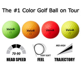 Volvik Power Soft Explosive Ball Speed Golf Balls 4 Dozen (48 Balls) - Green Color Volvik