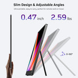 MNN 18.5" 100Hz FHD IPS USB-C HDMI Portable Gaming Monitor