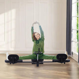 Leg Stretcher Machine, 300KG 200° Leg Arts Training Fitness Stretching Machine Reduce Muscle Soreness and Increase Joint Flexibility Tools for Students Mother Yoga Fitness Martial Arts Enthusiasts SBPKMARSCT