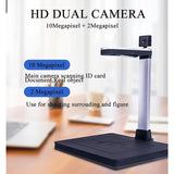 Portable Scanner, 2pcs Document Scanner Camera for Teaching, 10MP A4 HD Format Photo for Laptop, OCR Online Training to Improve Efficiency