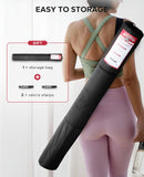 HAPBEAR Extra Large Yoga Mat - 72"x48"x6mm (1/4 inch), Non-Slip, Durable, Eco-Friendly, Thick Wide Exercise Mat for Home Workouts, Yoga, Pilates, Stretching, Meditation (Barefoot Exercise) HAPBEAR