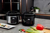 Rice Cooker with Ceramic Bowl and Advanced Fuzzy Logic, (5.5 Cups, 1 Litre), 5 Rice Cooking Functions, 3 Multicooker Functions Yum Asia