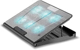 Laptop Cooling Pad, Gaming 6Fans 15.6inch Laptop Cooler Stand Fan