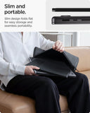 Fold Portable Standing Desk Laptop Stand Foldable Ergonomic Angle Lift Anti-Slip Compatible with MacBook Neo, MacBook
