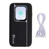 Cryfokt 5G WiFi Mobile Hotspot, IP67 Travel WiFi Device Wireless Hotspot Router with 2.77Gbps Download, 7100mAh Battery WiFi6 Support for 16 Devices Simultaneous Connections
