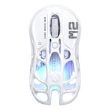 GravaStar Mercury M2 Wireless Gaming Mouse, 5 Dynamic Lightsync RGB (White)