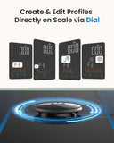 RENPHO Smart Scale for Body Weight, Body Fat Scale for BMI, Body Fat, Muscle Mass, High Accurate Bathroom Scale with Large VA Dispaly, 18 Body Composition, 400lb, ELIS 3X