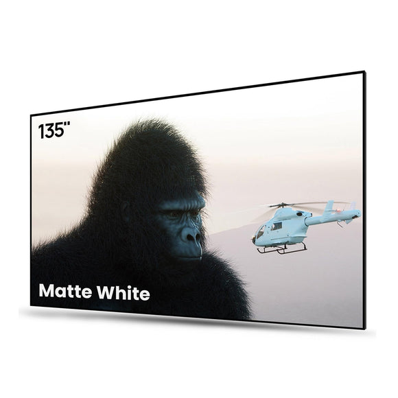 AWOL VISION 135-inch Projector Screen Fixed Frame, 1.3 dB Peak Gain, T ...