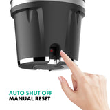 Lefton Garbage Disposal with Power Cord, 3/4 HP Continuous Feed Food Waste Disposer, LGD-714