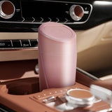 Car Trash Can with 90 Free Garbage Bags - Waterproof, Lid-Closed, Easy-to-Clean Cup Holder Trash Can
