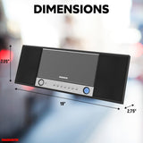Magnavox 3-Piece CD Shelf System with Digital PLL FM Stereo Radio